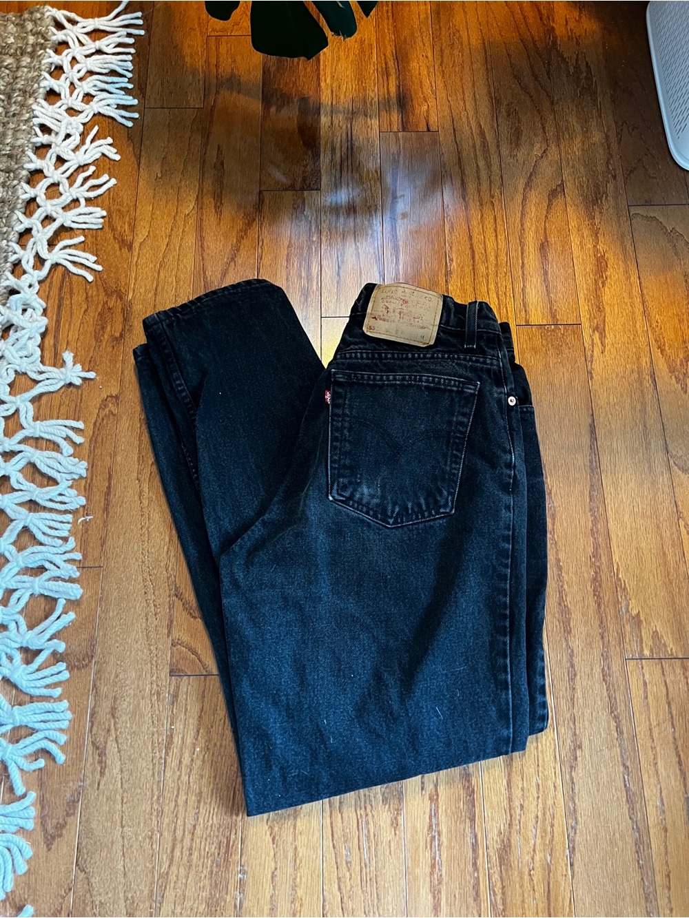 Vintage Levi 551 high rise relaxed